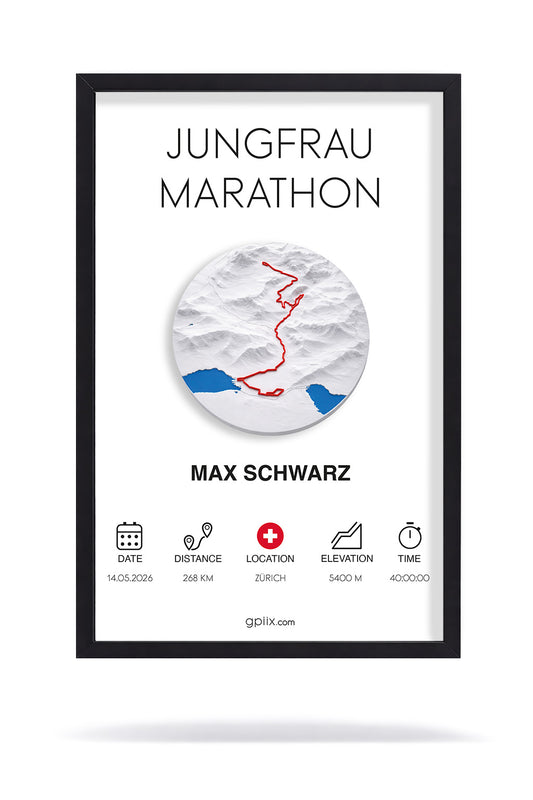 Jungfrau Maraton (21 × 30 cm)